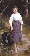 Emile Munier Essai de l Eau oil